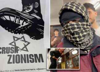 Masked Students Disrupt Columbia Classes, Distribute Antisemitic Messages masked-students-disrupt-columbia-classes-distribute-antisemitic-messages