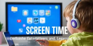 Educational Screen Time: Balancing Entertainment and Learning for Children Educational Screen Time: Balancing Entertainment and Learning for Kids