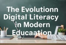 The Evolution of Digital Literacy in Modern Education The Evolution of Digital Literacy in Modern Education