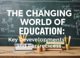 The Evolving Landscape of Education: Trends and Insights The Changing World of Education: Key Developments and Perspectives