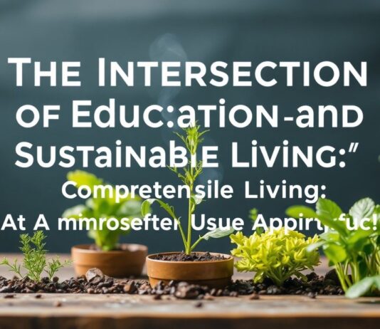 The Intersection of Education and Sustainable Living: A Holistic Approach The Intersection of Education and Sustainable Living: A Comprehensive Approach