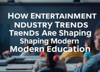 How Entertainment Industry Trends Are Shaping Modern Education How Entertainment Industry Trends Are Shaping Modern Education